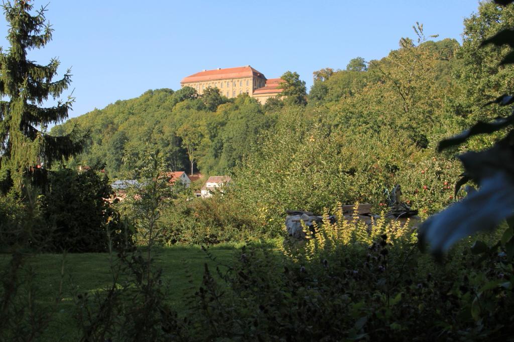 Hotel-Gasthof Die Post Brennerei Frankenhoehe Schillingsfürst Exterior foto